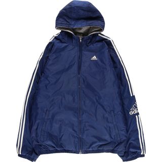 アディダス(adidas)の古着 00年代 アディダス adidas 中綿パーカー パファージャケット メンズXXL /eaa407865(ダウンジャケット)