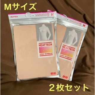 ユニクロ(UNIQLO)の【新品未使用】ユニクロWOMENヒートテックタートルネックT M (2枚セット)(アンダーシャツ/防寒インナー)