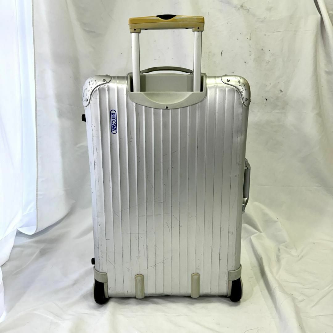 RIMOWA - レア リモワ 青ロゴ トパーズ 2輪 63L アルミ キャリーケース RIMOWA - レア リモワ 青ロゴ トパーズ 2輪 63L アルミ キャリーケース
