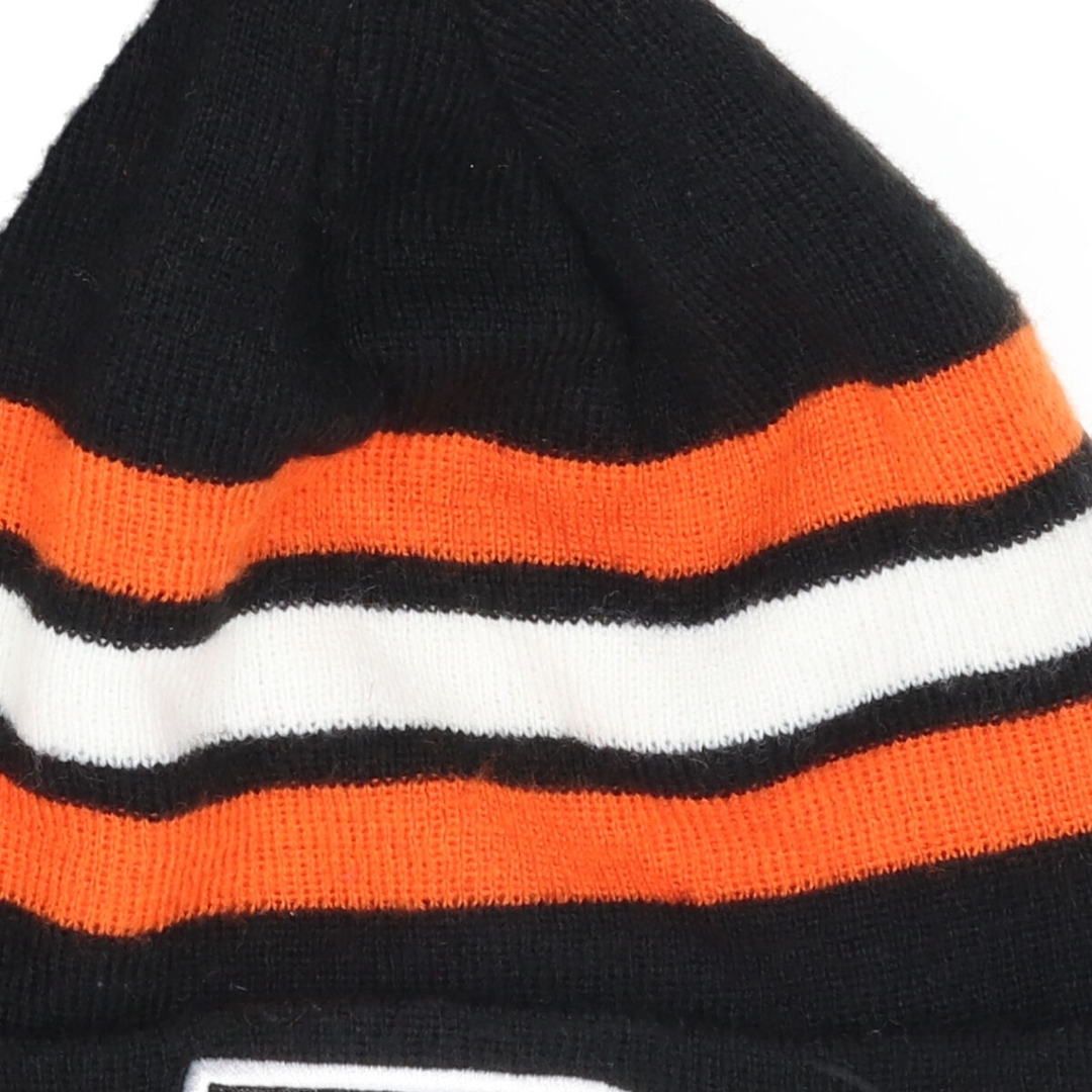 古着 Athletic Knit NHL PHILADELPHIA FLYERS フィラデルフィアフライヤーズ ニット帽 ビーニー /gaa002543 レディースの帽子(ニット帽/ビーニー)の商品写真