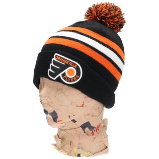 古着 Athletic Knit NHL PHILADELPHIA FLYERS フィラデルフィアフライヤーズ ニット帽 ビーニー /gaa002543(ニット帽/ビーニー)