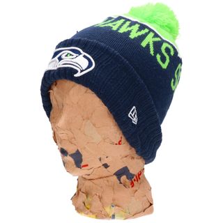 ニューエラー(NEW ERA)の古着 ニューエラ NEW ERA NFL SEATTLE SEAHAWKS シアトルシ―ホークス ニット帽 ビーニー /gaa002776(ニット帽/ビーニー)