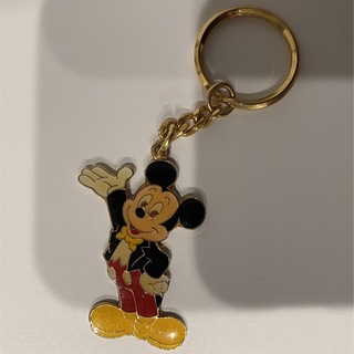 ディズニー(Disney)のミッキーマウス　キーホルダー　90年代　レトロ(その他)