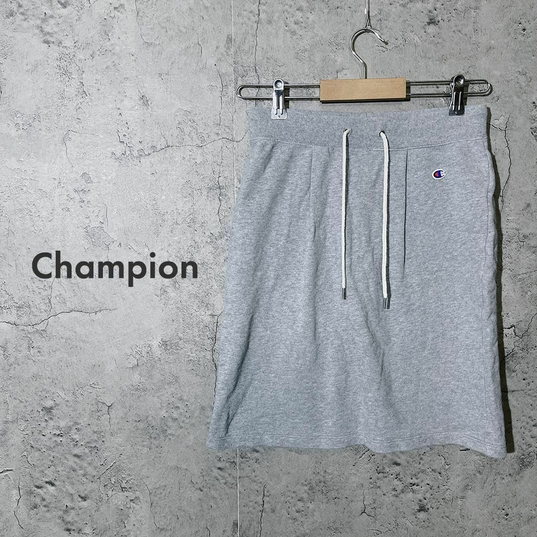 Champion(チャンピオン)の【レディース ✿】チャンピオン タイト スカート ルーム ウェア ビッグロゴ S レディースのスカート(ひざ丈スカート)の商品写真