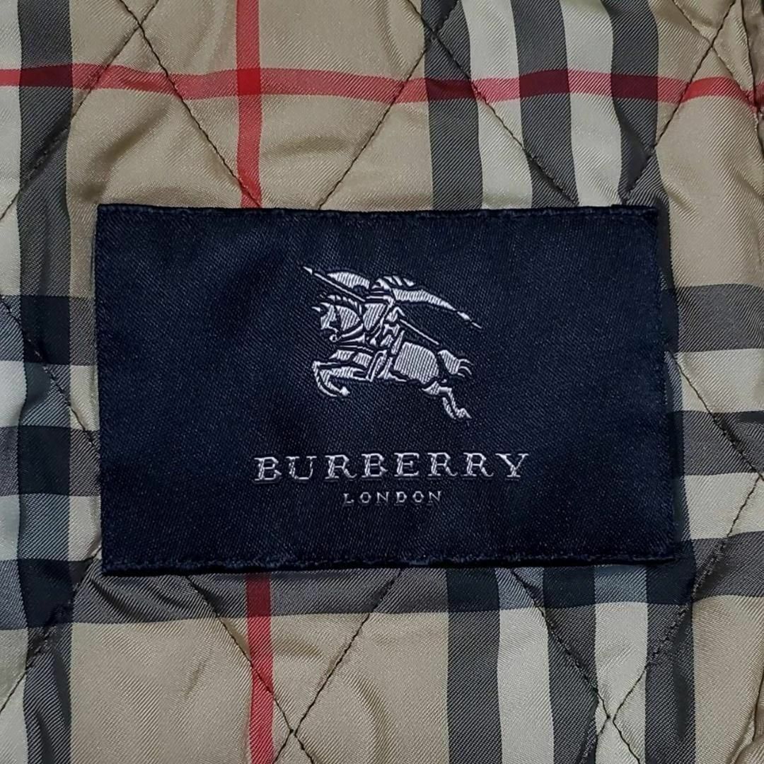 BURBERRY(バーバリー)の美品 L バーバリー キルティング コート ブラウン ノバチェック 中綿 レディースのジャケット/アウター(ロングコート)の商品写真