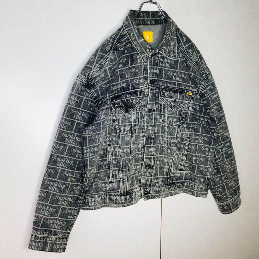 最新 FR2 デニムジャケット Smokingkills Denim Jacket - ジャケット