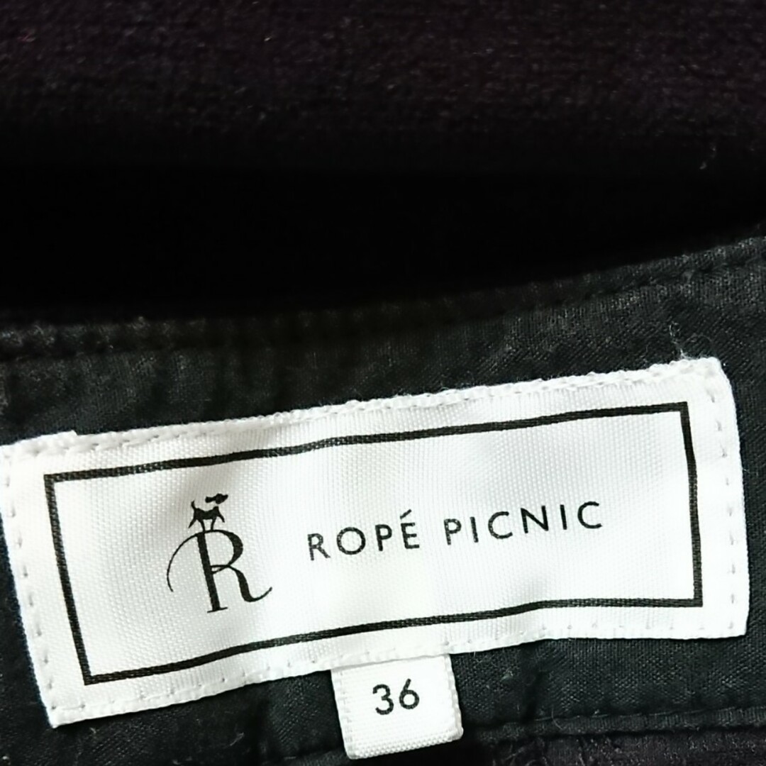 Rope' Picnic(ロペピクニック)のロペピクニック ベルベットガウチョパンツ レディースのパンツ(カジュアルパンツ)の商品写真