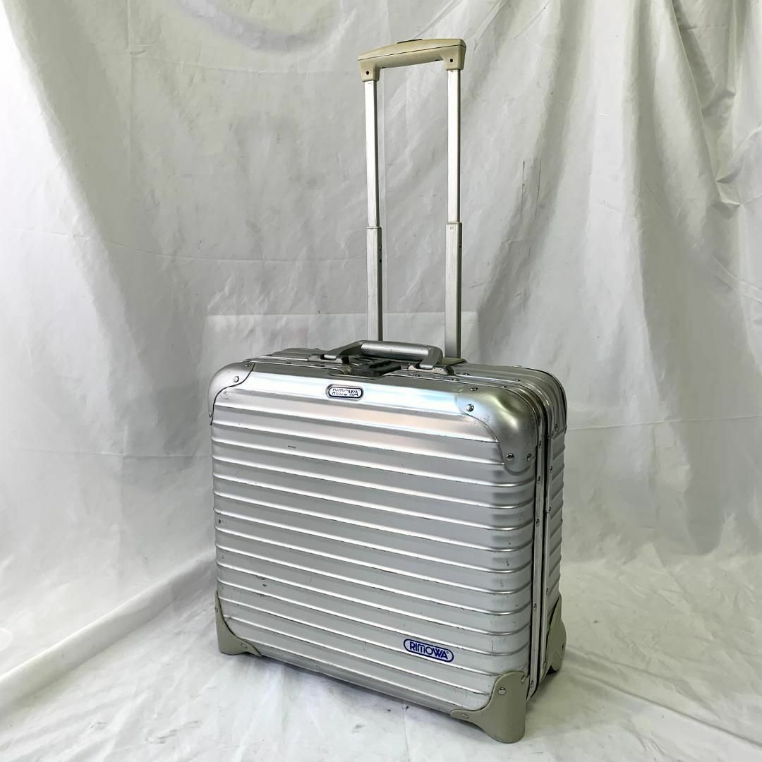 RIMOWA - 美品 RIMOWA トパーズ 青ロゴ 23L 2輪 ビジネストローリーの ...