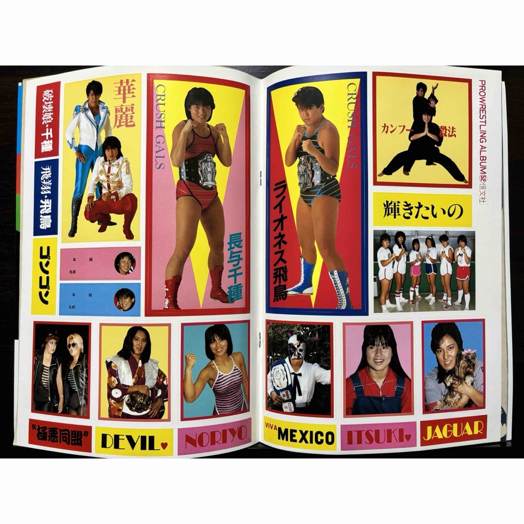 ジャンボシール付き プロレスアルバム No.52 おもいっきり女子プロレス エンタメ/ホビーの雑誌(趣味/スポーツ)の商品写真