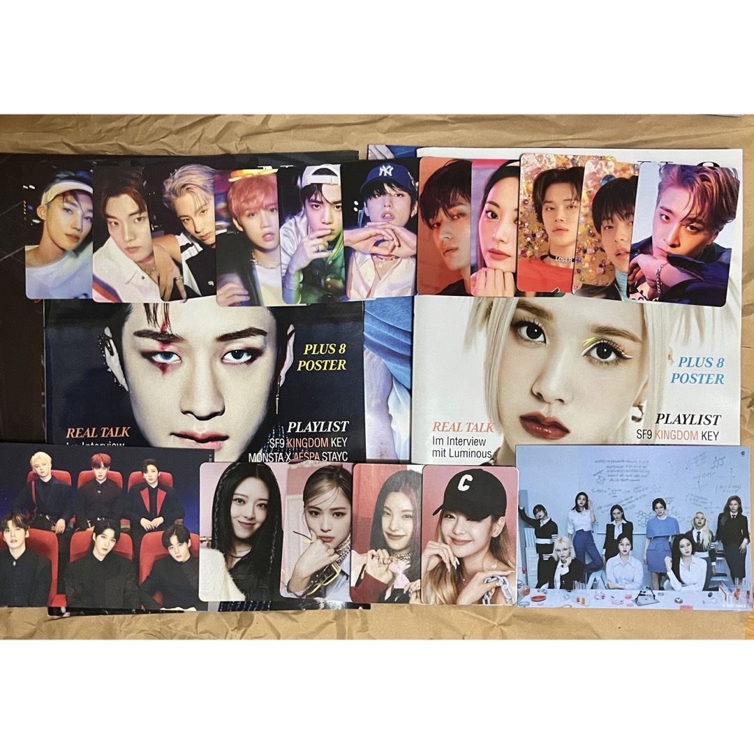 KBANG 雑誌　トレカ　ドボイズ　TXT ITZY Twice エンタメ/ホビーのタレントグッズ(アイドルグッズ)の商品写真