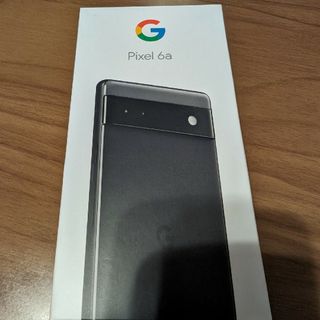 グーグルピクセル(Google Pixel)の【美品】Google Pixel 6a Charcoal 128 GB(スマートフォン本体)