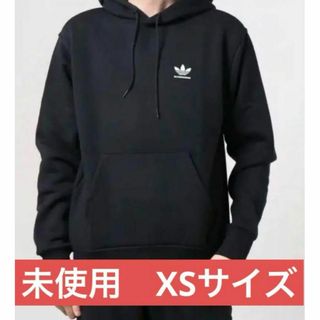 アディダス(adidas)のadidas アディダス　スケートボーディング　パーカー　黒　ブラック(パーカー)