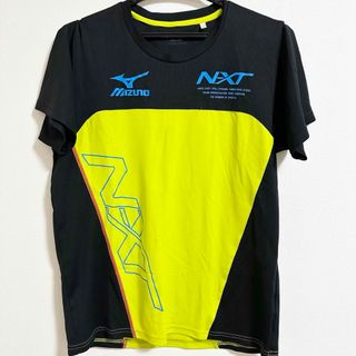 ミズノ(MIZUNO)の【匿名配送】MIZUNO (ミズノ) 半袖 トップス イエロー Lサイズ(Tシャツ/カットソー(半袖/袖なし))