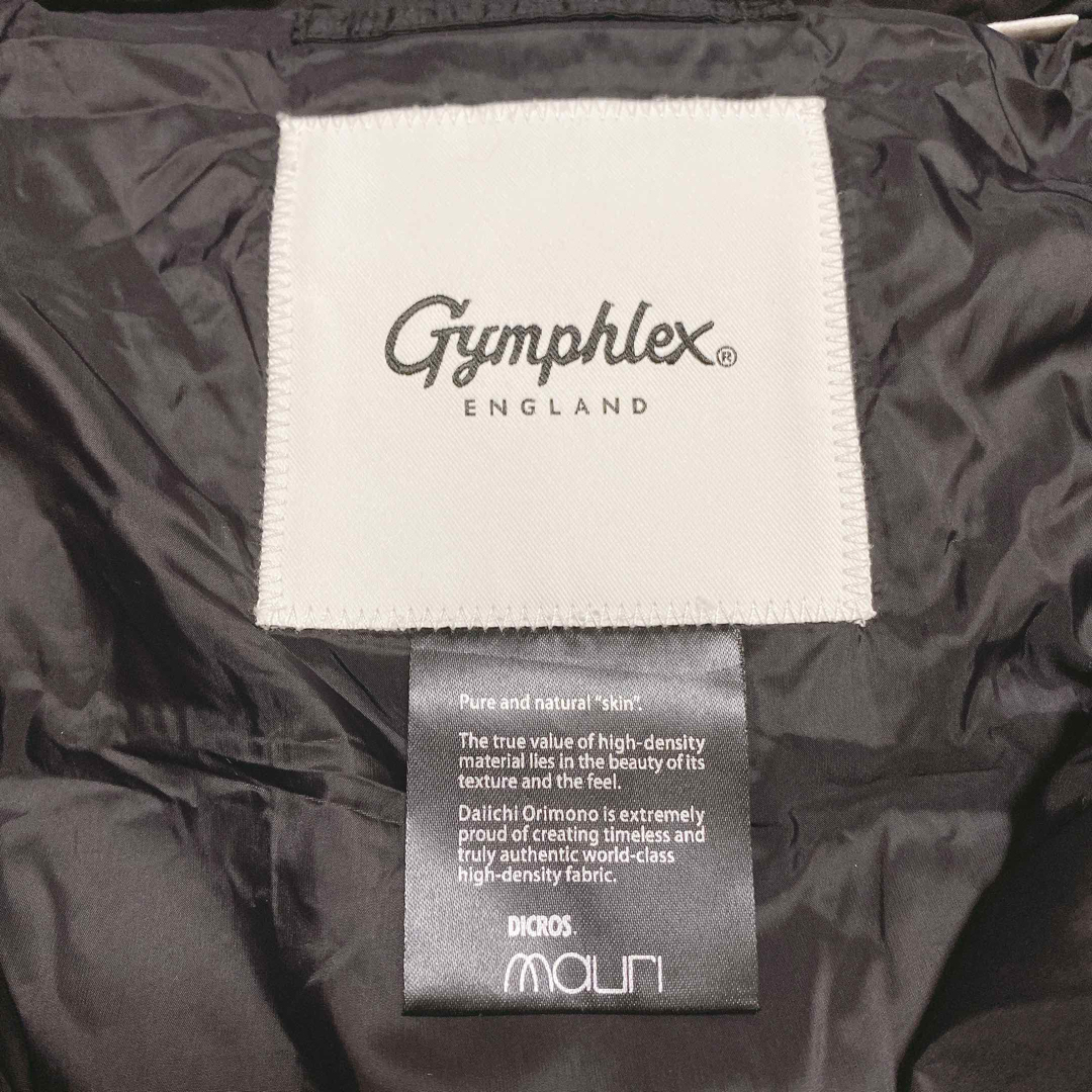 GYMPHLEX(ジムフレックス)の■22AW Gymphlex■ホワイトグース フード ダウン ジャケット  レディースのジャケット/アウター(ダウンジャケット)の商品写真