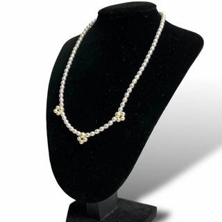 ミキモト(MIKIMOTO)のMIKIMOTO　K18　750　パール　ネックレス　9.8g　ミキモト(ネックレス)