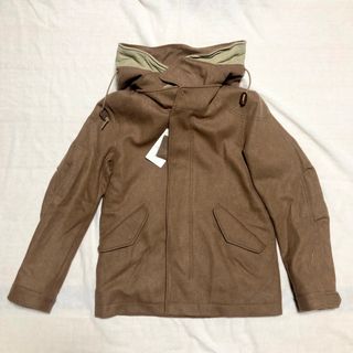 ユナイテッドアローズグリーンレーベルリラクシング(UNITED ARROWS green label relaxing)の【新品未使用】UNITED ARROWS GLR 2WAYモッズコート S 茶系(モッズコート)