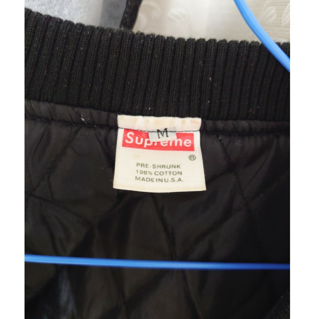 ボアジャケット ブルゾン 黒 メンズのジャケット/アウター(ブルゾン)の商品写真