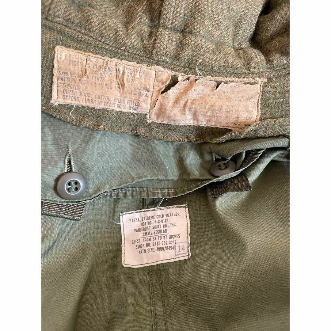 VINTAGE(ヴィンテージ)の70S　U.S.ARMY ヴィンテージ　M-1951　フィッシュテール パーカー メンズのジャケット/アウター(モッズコート)の商品写真