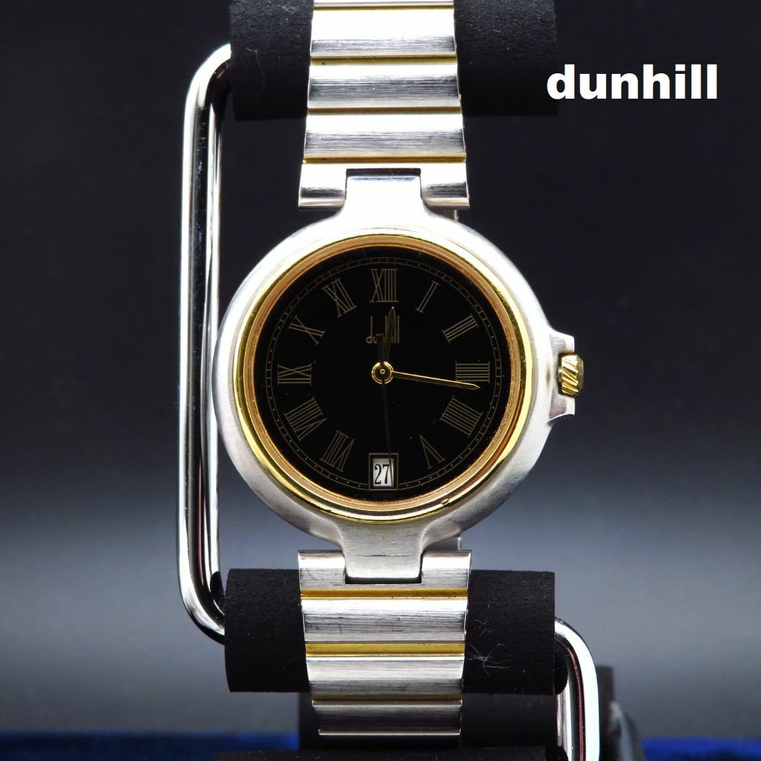 よろしくお願いしますdunhill 腕時計　黒