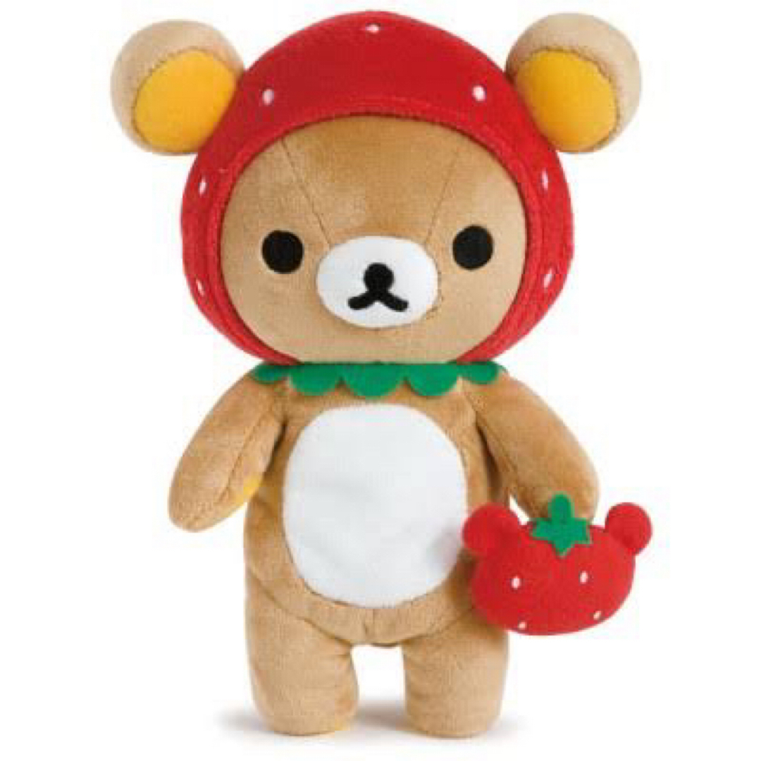 リラックマ ぬいぐるみ ストロベリー サンエックス Rilakkuma 苺 くま