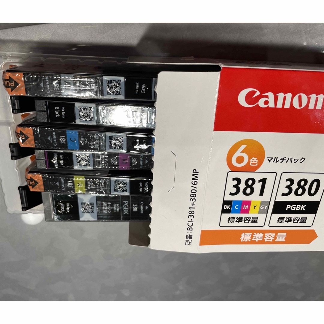 インテリア住まい日用品Canon BCI-381+380/6MP