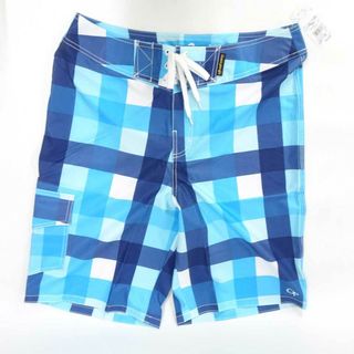 オーシャンパシフィック(OCEAN PACIFIC)の【未使用】オーシャンパシフィック サーフパンツ スイムショーツ 海パン OP サイズ33 ブルー 512405 メンズ Ocean Pacific(マリン/スイミング)