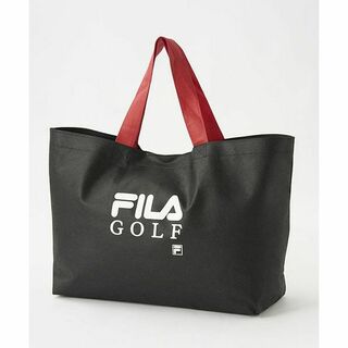 フィラ(FILA)のFILA ゴルフ トートバック 黒 ブラック フィラ ランドリーバック 不織物(バッグ)