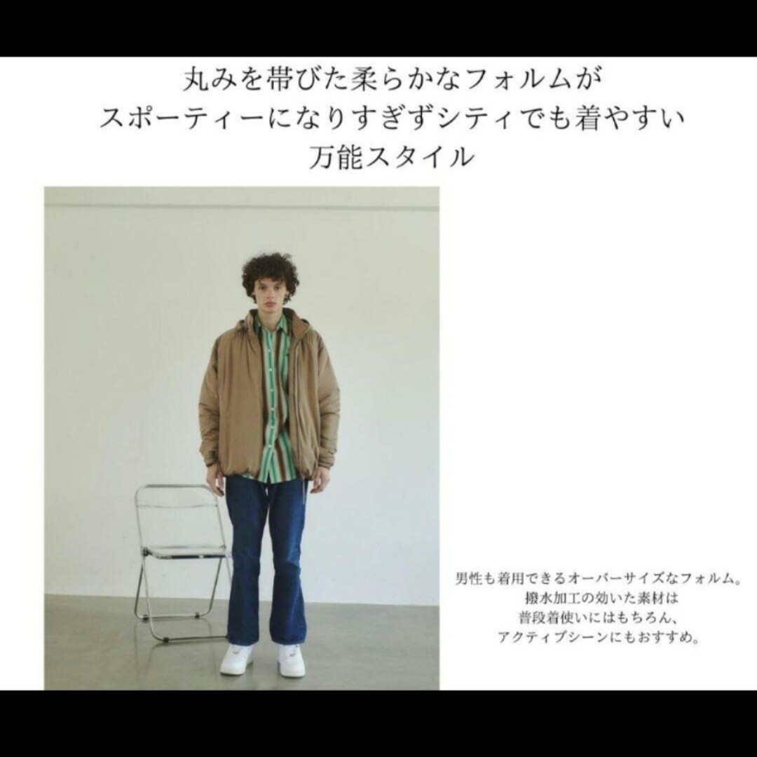 ランデブーMilitary puff jacketダウンジャケット　ユニセックス