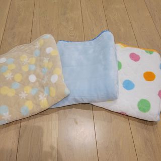 あったか敷きパッド　70×120　敷毛布　ベビー寝具　モコモコ3枚セット(敷パッド)