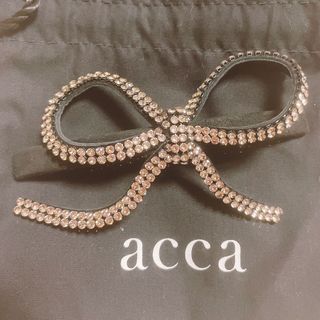 アッカ　acca　ブリジットブラウン　ドレスポニー　バレッタ　ヘアアクセサリー確認用mm