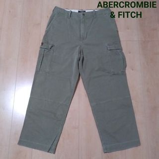 アバクロンビーアンドフィッチ(Abercrombie&Fitch)の【ABERCROMBIE & FITCH】ヴィンテージ デザイン カーゴパンツ(ワークパンツ/カーゴパンツ)