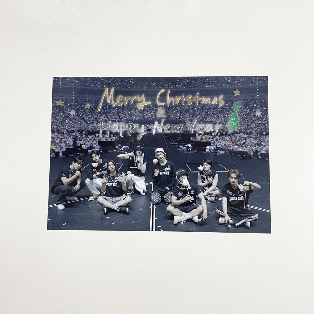 Stray Kids クリスマスカード エンタメ/ホビーのタレントグッズ(アイドルグッズ)の商品写真