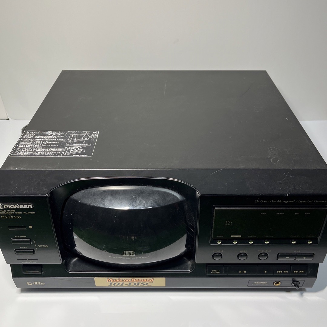 オーディオ機器Pioneer パイオニア PD-F1005 CDチェンジャー