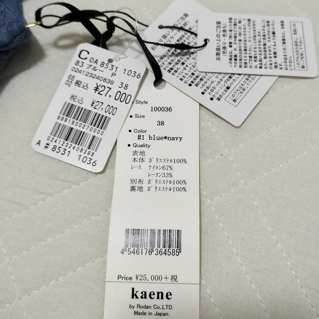 Kaene(カエン)の新品✨Kaene パーティードレス ワンピース レース 38 M レディースのワンピース(ひざ丈ワンピース)の商品写真