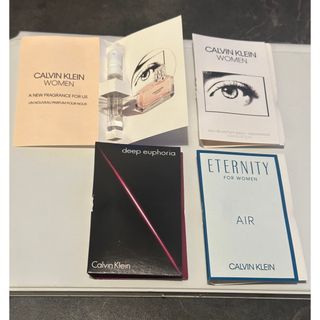 カルバンクライン(Calvin Klein)の【新品未使用】カルバンクライン 香水4点(香水(女性用))