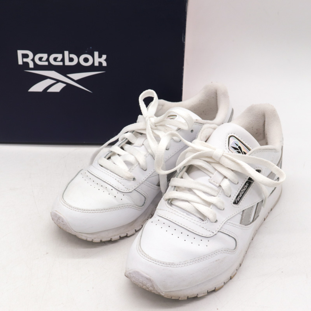 リーボック スニーカー ローカット 靴 シューズ 白 レディース 24cmサイズ ホワイト Reebok | フリマアプリ ラクマ