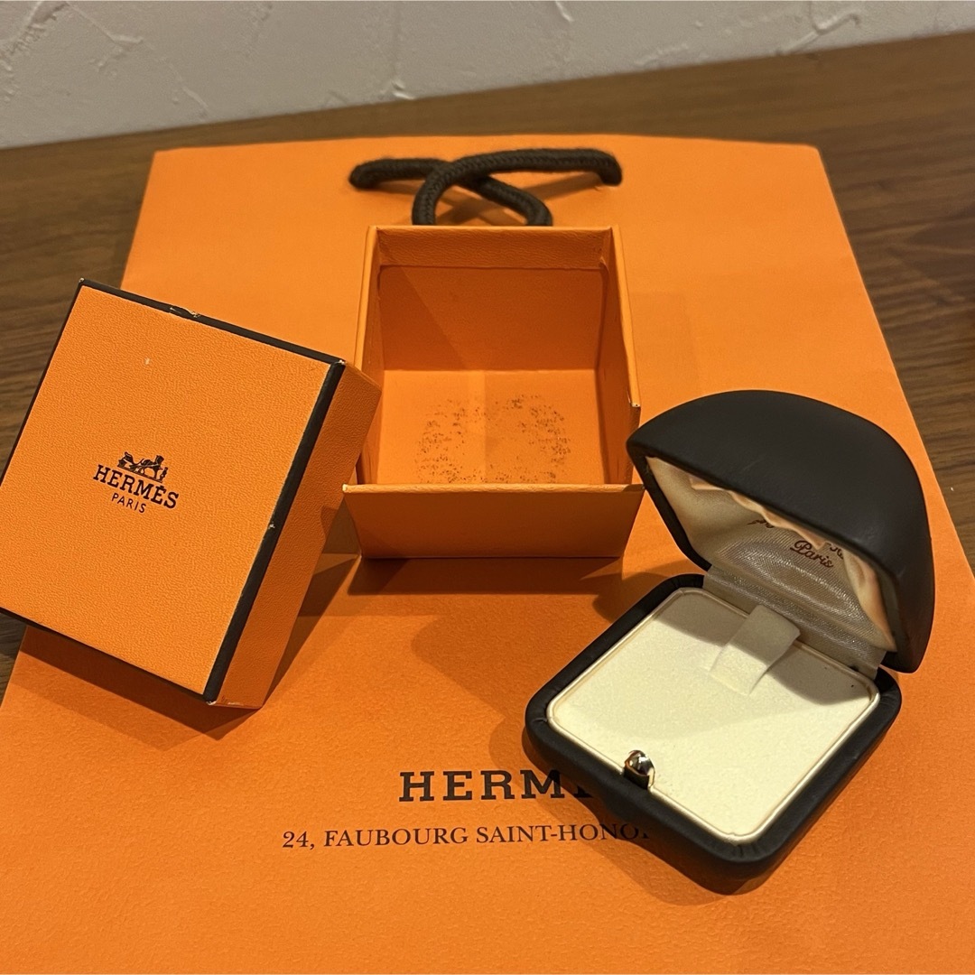 Hermes(エルメス)のエルメス　HERMES ジュエリーボックス　空箱　2個set  ジュエリーケース レディースのバッグ(ショップ袋)の商品写真