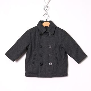 ギャップ(GAP)のギャップ ピーコート ウール混 アウター ベビー 男の子用 90サイズ グレー GAP(ジャケット/コート)