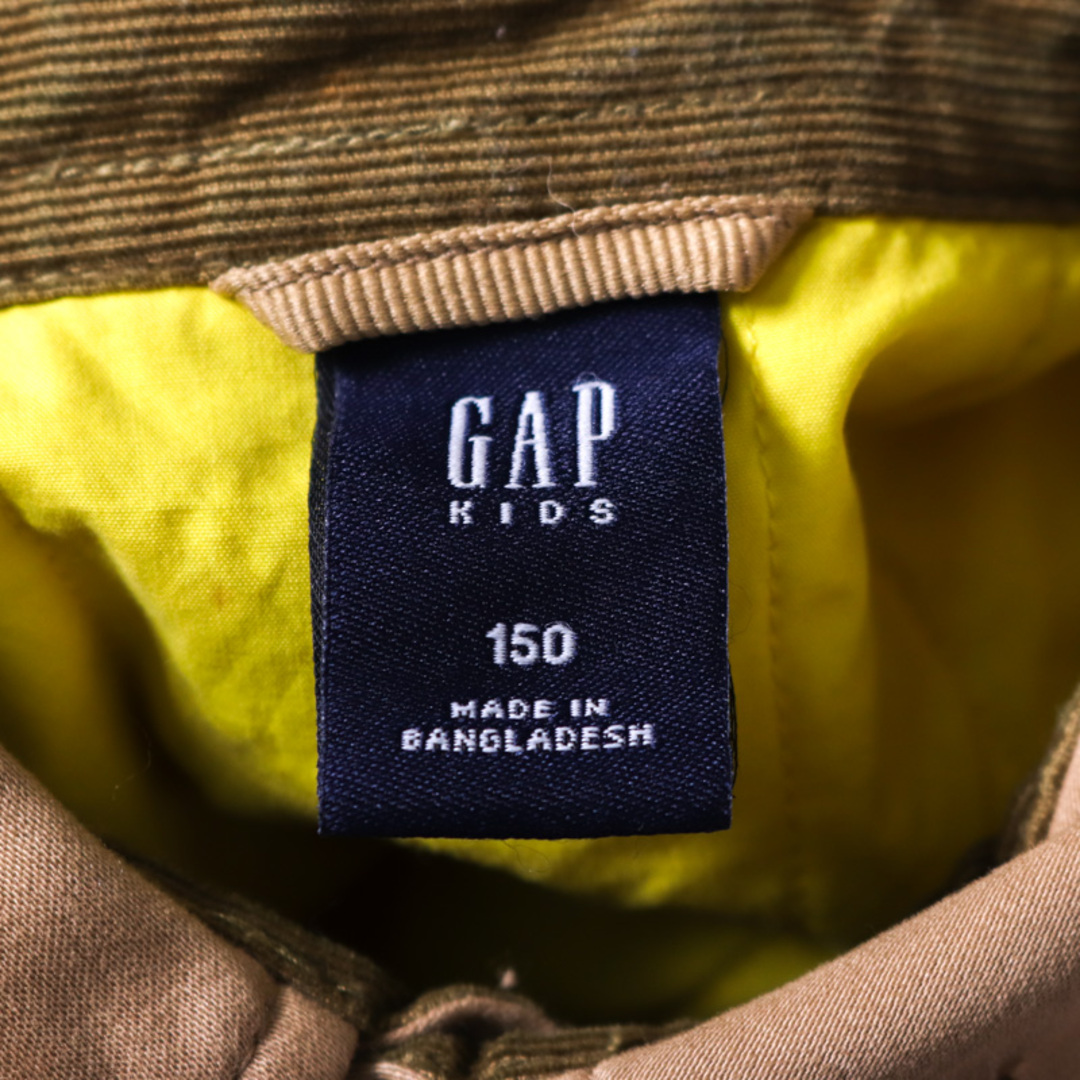 GAP(ギャップ)のギャップ ミリタリージャケット ジャンパー 中綿入り アウター キッズ 男の子用 150サイズ ベージュ GAP キッズ/ベビー/マタニティのキッズ服女の子用(90cm~)(ジャケット/上着)の商品写真