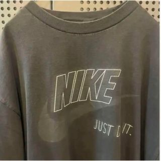 ナイキ(NIKE)の古着　一点物　Tシャツ　ビックサイズ　ナイキ NIKE ワンポイント　(Tシャツ/カットソー(半袖/袖なし))