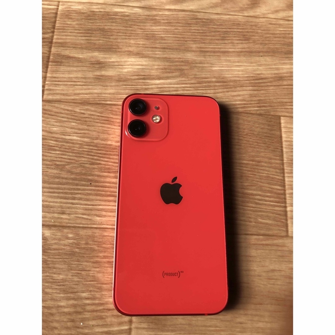 iPhone(アイフォーン)のiPhone12mini★product red★バッテリー100%★128GB スマホ/家電/カメラのスマートフォン/携帯電話(スマートフォン本体)の商品写真