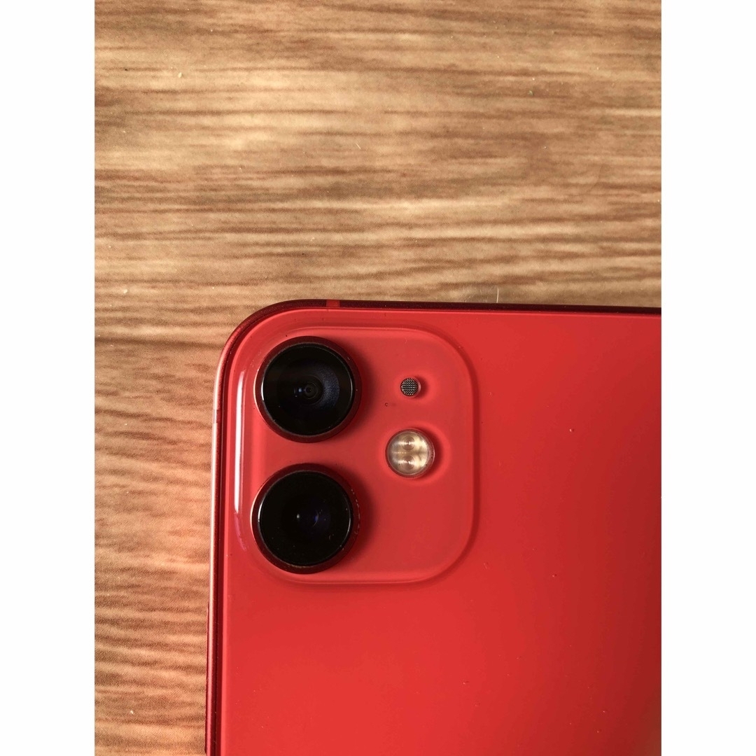 iPhone(アイフォーン)のiPhone12mini★product red★バッテリー100%★128GB スマホ/家電/カメラのスマートフォン/携帯電話(スマートフォン本体)の商品写真