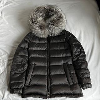 PRADA - プラダPRADA ダウン レディース ダウンコート ネイビー L XLの PRADA - プラダPRADA ダウン レディース ダウンコート ネイビー L XLの