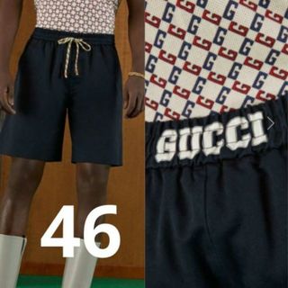 Gucci - グッチ 572500 ZABSC マテリアルプリントハーフパンツ メンズ