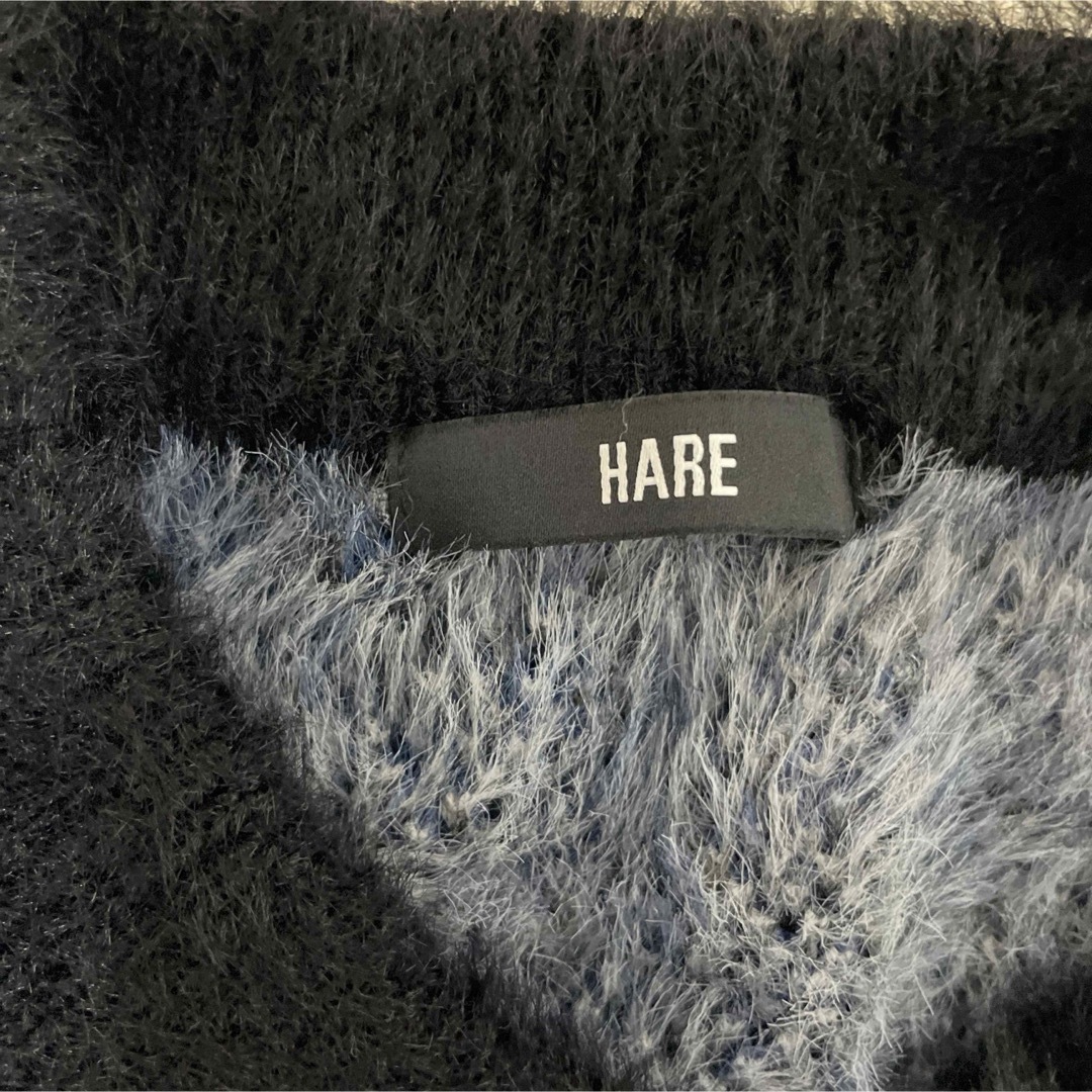 HARE(ハレ)のHARE ビッグシャギーフラワープルオーバー ニット メンズのトップス(ニット/セーター)の商品写真