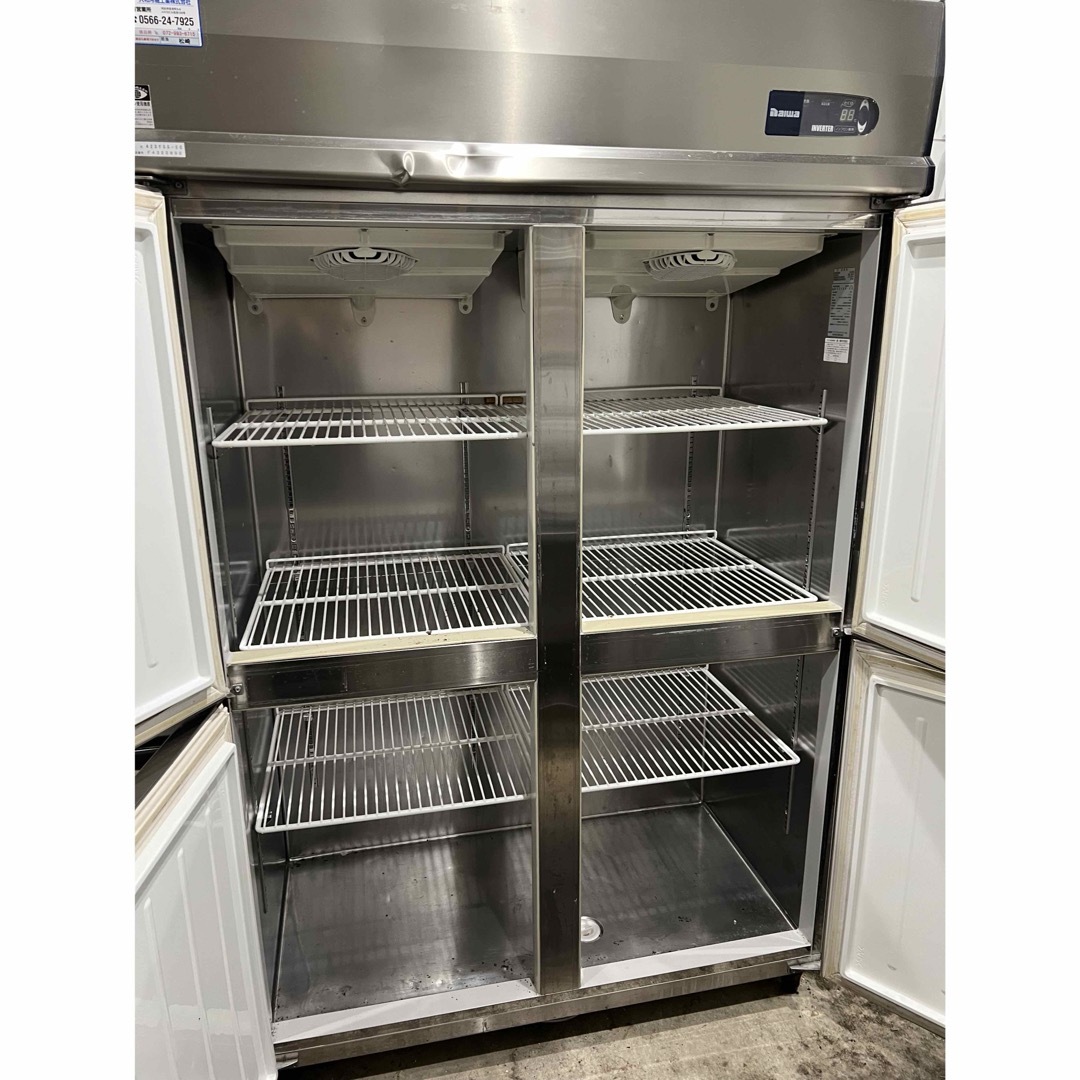 ダイワ (大和) 4ドア 冷凍庫 業務用 1200×650×1900 ダイワ (大和) 4ドア 冷凍庫 業務用 1200×650×1900
