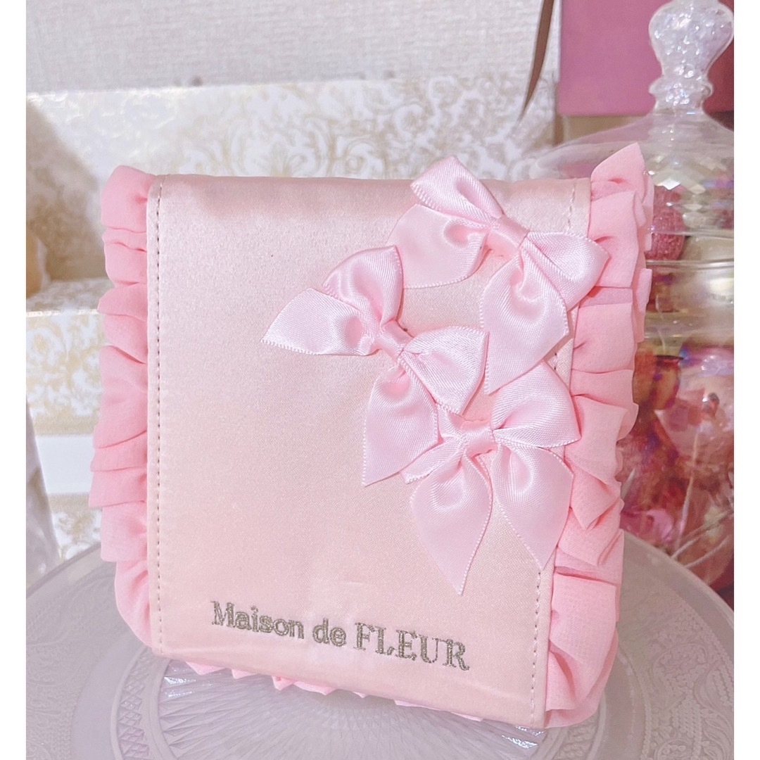 Maison de FLEUR(メゾンドフルール)の早い者勝ち♡レア♡定価以下♡完売♡リボン♡姫系♡ピンク♡限定♡ロリータ♡ミラー レディースのファッション小物(ミラー)の商品写真