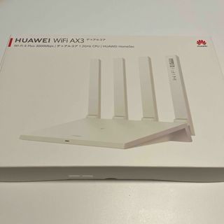 ファーウェイ(HUAWEI)のHUAWEI WiFi AX3 デュアルコア WiFi6 Plus ホワイト(PC周辺機器)