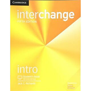 Interchange Intro Student's Book with Online Self-Study [セット買い] Richards， Jack C.(語学/参考書)