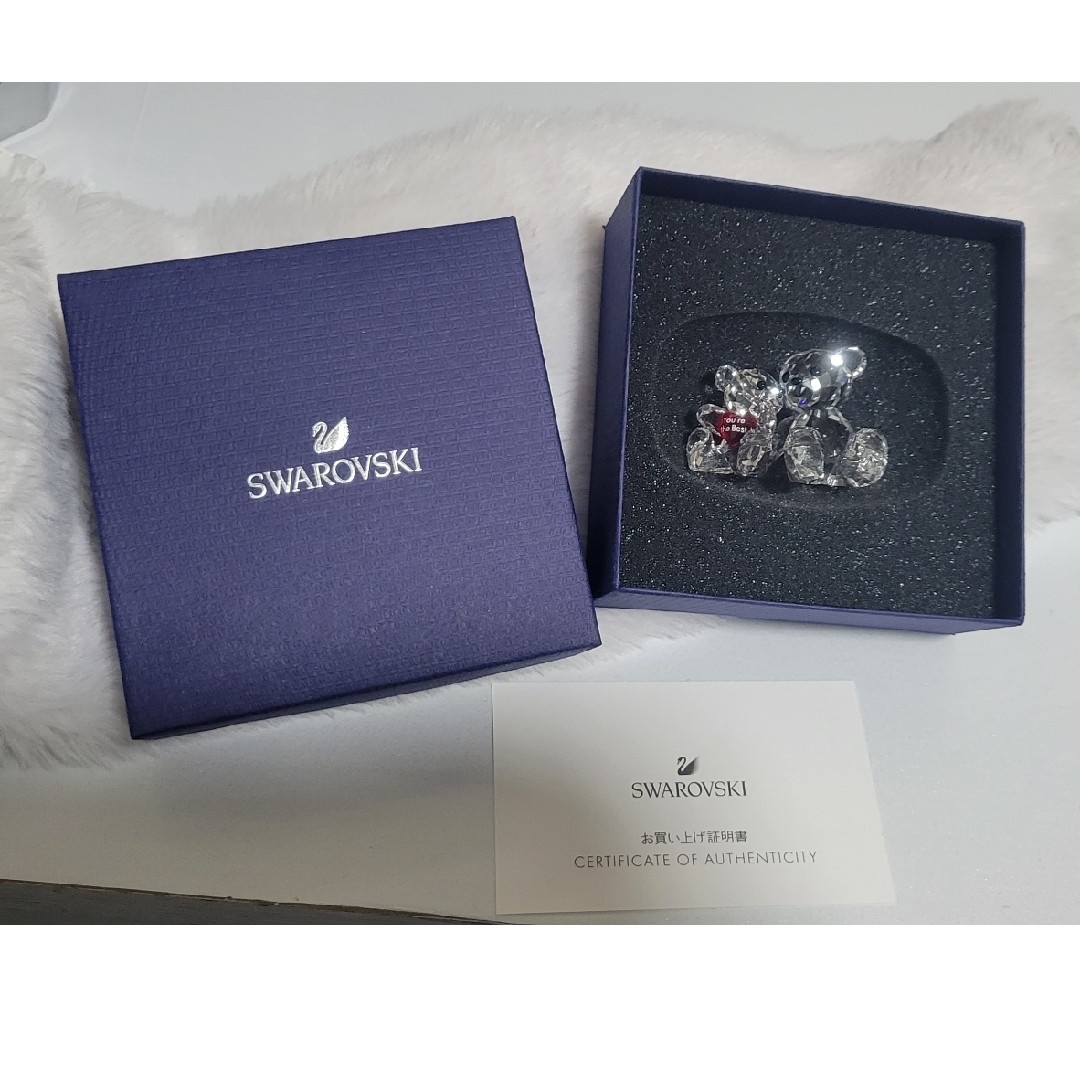 SWAROVSKI(スワロフスキー)のKrisベア You’re the Best インテリア/住まい/日用品のインテリア小物(置物)の商品写真